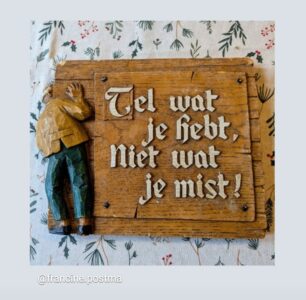 Tel wat je hebt januari 2025